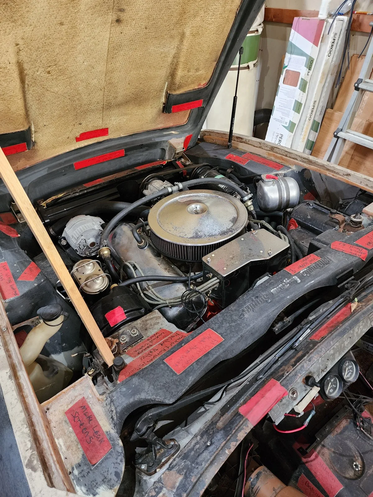 Rowley GTC Daytona Spyder — L-36 big-block 427 in the engine bay