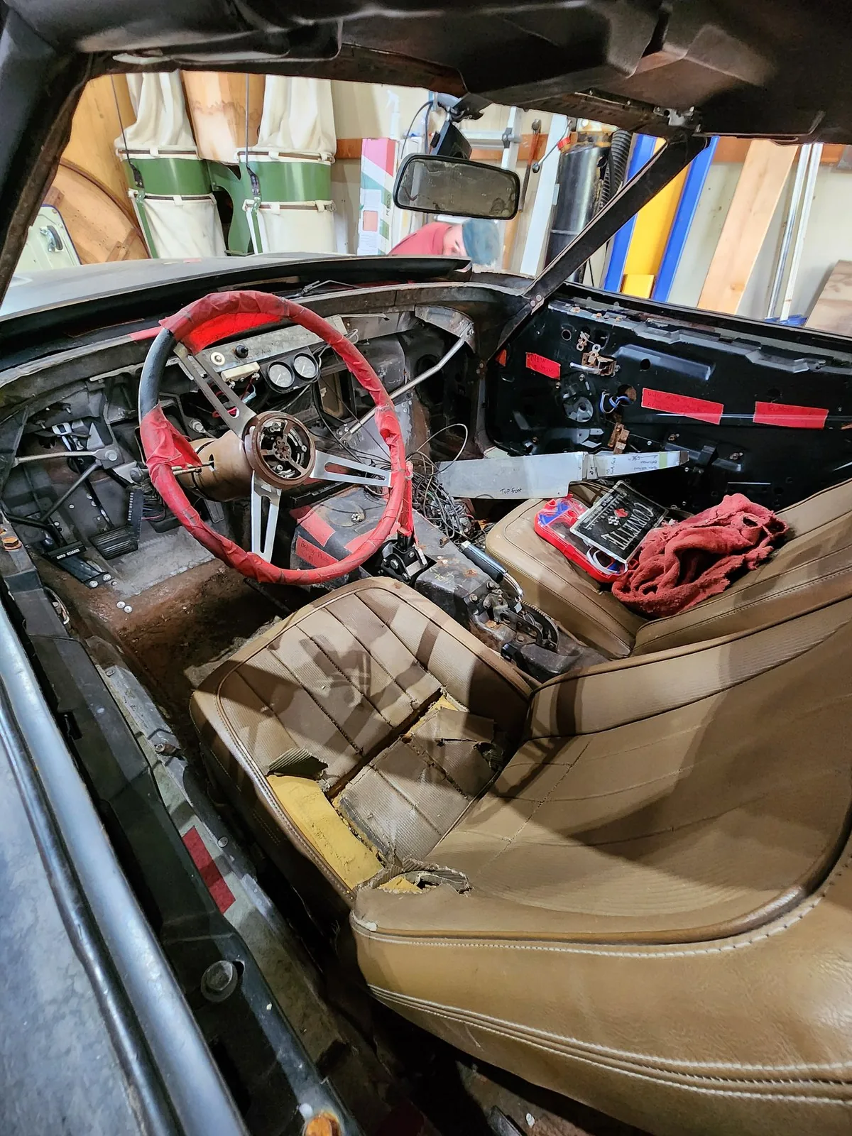 Rowley GTC Daytona Spyder — interior, driver side