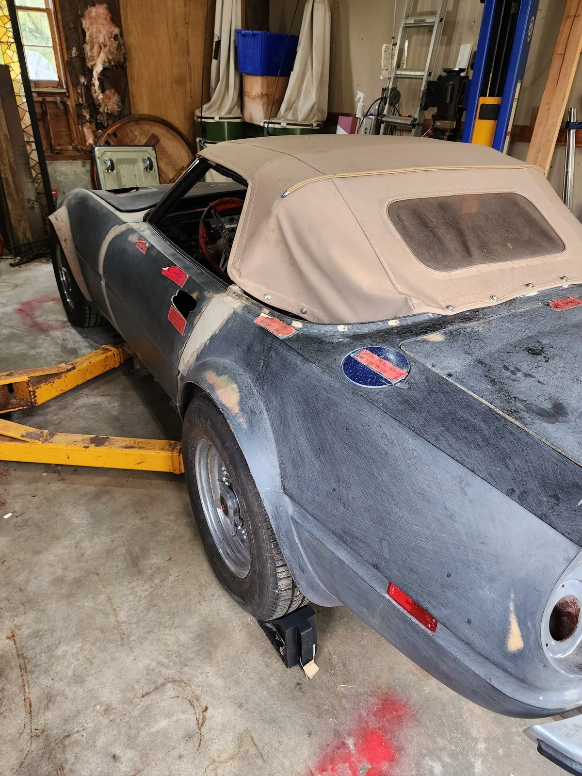Rowley GTC Daytona Spyder — rear three-quarter, driver side